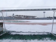 雪の夢の島競技場